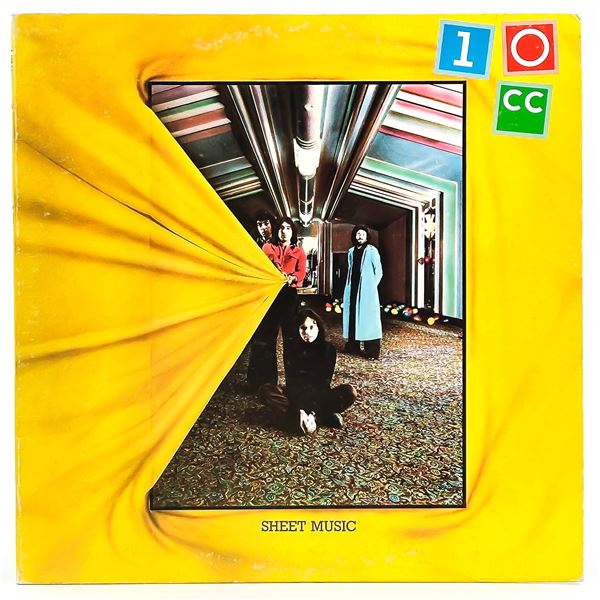 10CC - SHEET MUSIC - VINYL LP RECORD ALBUM