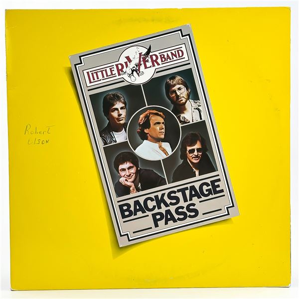 LITTLE RIVER BAND - BACKSTAGE PASS - 2X VINYL RECORD
