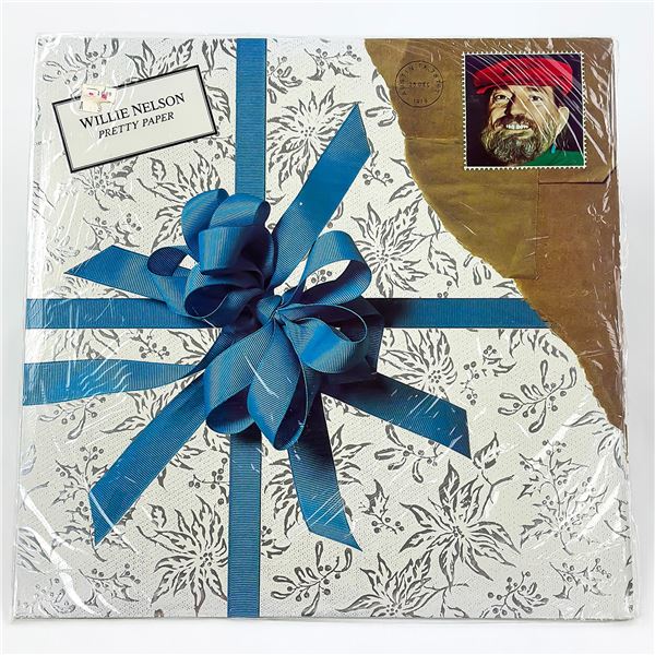 WILLIE NELSON - PRETTY PAPER - VINYL CHRISTMAS LP