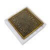 Image 1 : MARBLE BRASS PLAQUE PASTOR’S STUDY PAPERWEIGHT