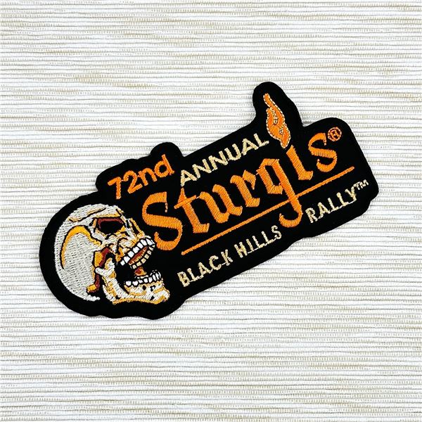 STURGIS 72ND ANNUAL 2012 BIKER RALLY PATCH - NEW