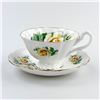 Image 6 : QUEEN ANNE TEA CUP & SAUCER SET - YELLOW ROSES