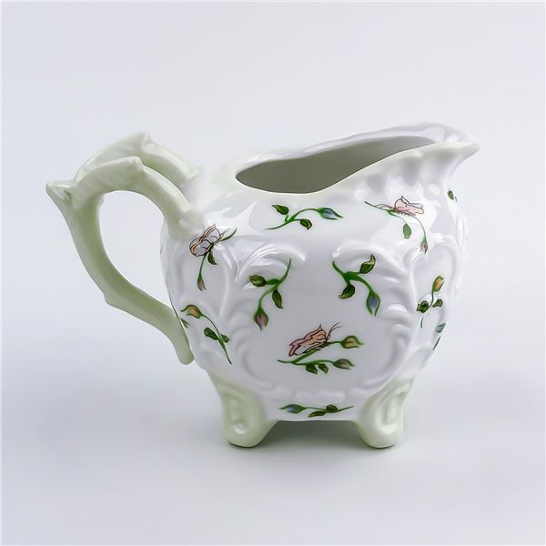 LISSI KAPLAN - GIFTCRAFT FLORAL BUTTERFLY CREAMER