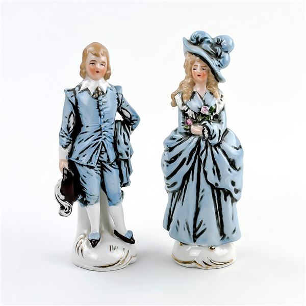 EBELING & REUSS ERPHILA GERMAN PORCELAIN FIGURES