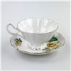Image 2 : QUEEN ANNE TEA CUP & SAUCER SET - YELLOW ROSES