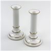 Image 2 : PAIR OF HOCHST PORCELAIN CANDLESTICKS - GERMANY