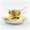 Image 6 : VTG ROYAL ALBERT TEA CUP & SAUCER - YELLOW ROSES