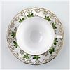 Image 6 : COLCLOUGH TEA CUP & SAUCER SET GREEN GREY LEAVES