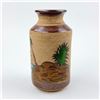 Image 2 : VINTAGE TONALA MEXICAN FOLK ART POTTERY VASE