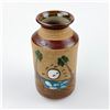 Image 5 : VINTAGE TONALA MEXICAN FOLK ART POTTERY VASE