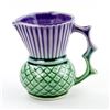Image 4 : VINTAGE SCOTTISH THISTLE SHAPE CREAMER SCULPTURE