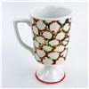 Image 3 : VTG MCM PORCELAIN PEDESTAL COFFEE MUGS CUPS