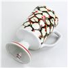 Image 5 : VTG MCM PORCELAIN PEDESTAL COFFEE MUGS CUPS