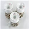 Image 6 : VTG MCM PORCELAIN PEDESTAL COFFEE MUGS CUPS