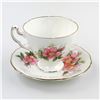 Image 2 : ROYAL ADDERLEY TEA CUP & SAUCER SET - PRAIRIE ROSE
