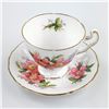 Image 5 : ROYAL ADDERLEY TEA CUP & SAUCER SET - PRAIRIE ROSE