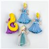 Image 2 : 4 TOY DISNEY PRINCESS POLLY POCKET TOY DOLLS