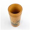 Image 4 : VINTAGE BAMBOO BRUSH POT - VASE OR PENCIL HOLDER