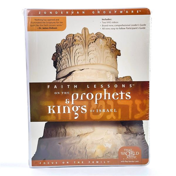 ISRAEL FAITH LESSONS ON THE PROPHETS & KINGS - NEW