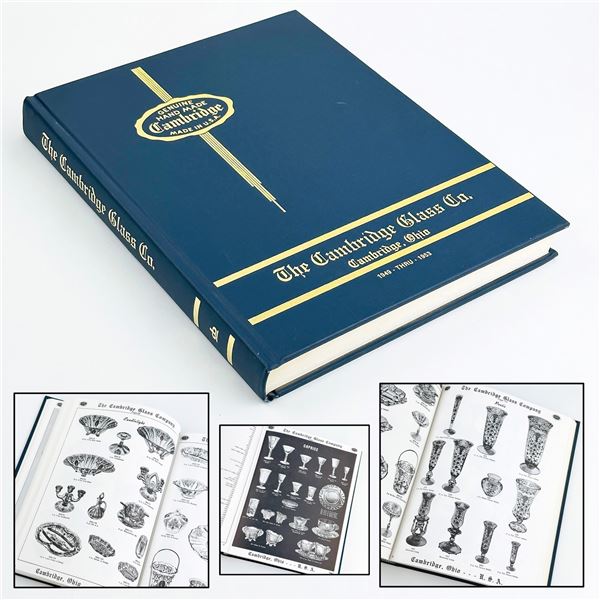COLLECTOR GUIDE CAMBRIDGE GLASS CO. 1949-53 BOOK