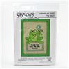 Image 1 : VINTAGE NEW 1978 STUDIO 12 CREWEL FROG CRAFT KIT