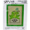 Image 3 : VINTAGE NEW 1978 STUDIO 12 CREWEL FROG CRAFT KIT