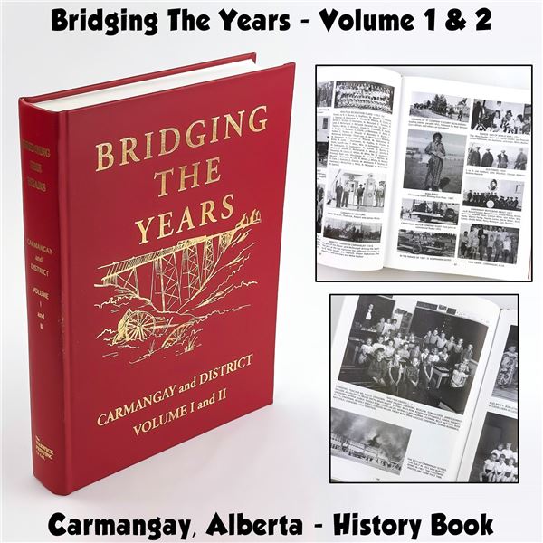 CARMANGAY & DIST. VOL 1 & 2 - ALBERTA HISTORY BOOK