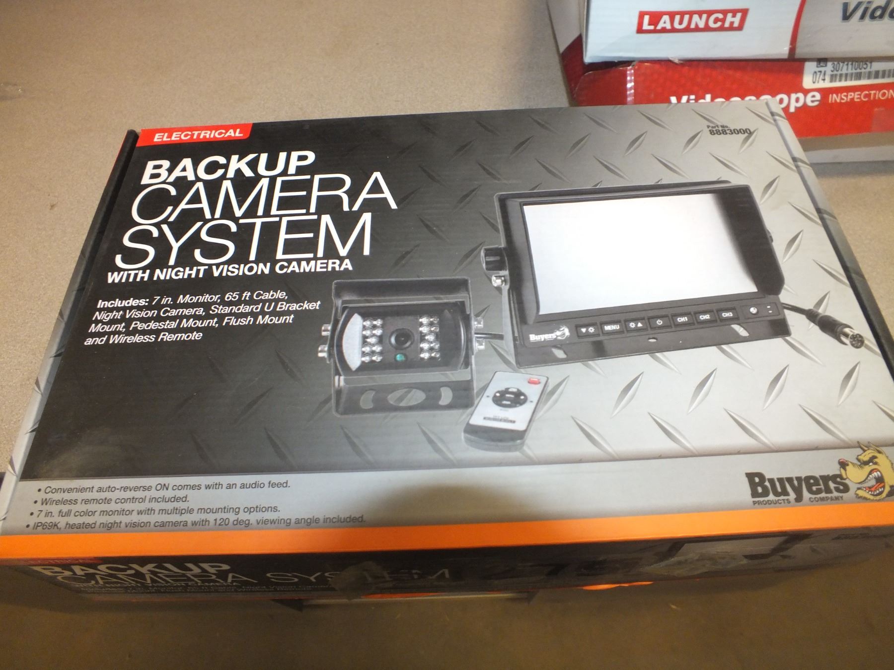 Two USB Inspection Cameras & 1 backup Camera System