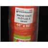 Image 2 : 1 Roll Of 48"x50' Snow Fence