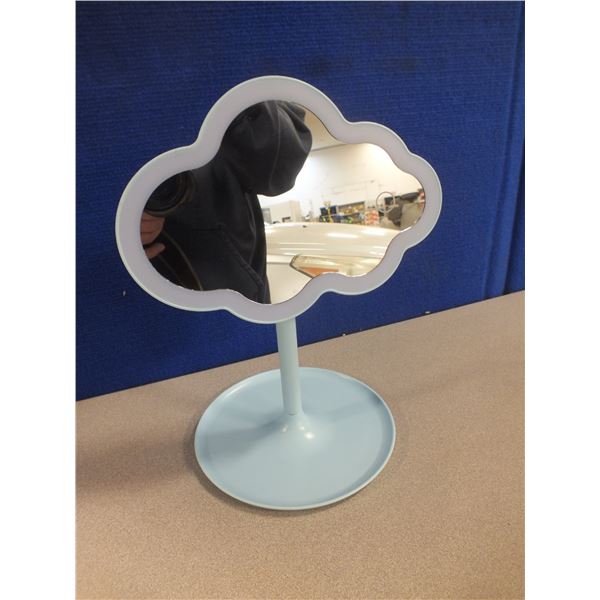 Two Light Up Battery Operated Mirrors