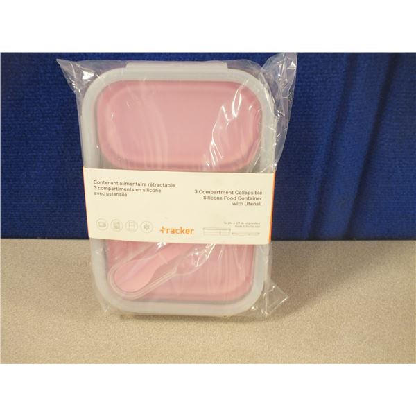 1 Box Of Collapsible Silicone Food Containers