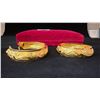 Image 2 : TWO APPROX 22K+ BANGLES WITH DRAGON MOTIF (73.7G)