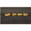 Image 1 : FOUR APPROX 22K+ LADIES RINGS (26.8G)