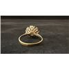 Image 3 : APPROX 8K LADIES RING SET WITH GARNETS (3.7G)