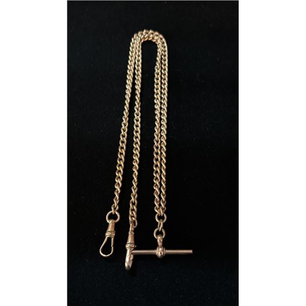 APPROX 9K WATCH CHAIN (21", 26.9G)