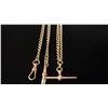 Image 2 : APPROX 9K WATCH CHAIN (21", 26.9G)