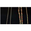 Image 2 : FOUR APPROX 18K CHAINS (17"-24", 14G)
