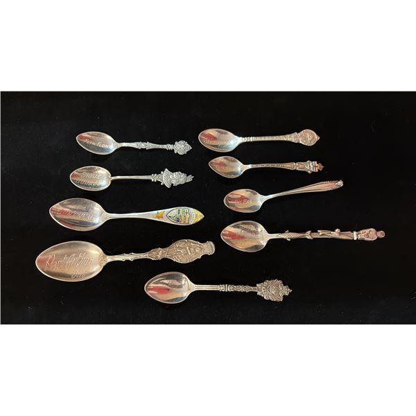 SOUVENIR SILVER SPOONS (104.7G)
