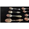 Image 2 : SOUVENIR SILVER SPOONS (104.7G)