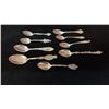 Image 4 : SOUVENIR SILVER SPOONS (104.7G)