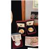 Image 3 : CANADA & WORLD CURRENCY; 1967 CANADA CENTENNIAL SET (FRAMED WITH SILVER COINS), CANADA SILVER COINS