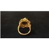 Image 3 : APPROX 18K LADIES RING SET WITH OPAL & DIAMONDS (11.7G)