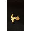 Image 2 : APPROX 18K ROOSTER CHARM & APPROX 10K SCORPIO CHARM (2.2G)