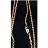 Image 3 : APPROX 14K CHAIN (32", 12.5G) BROKEN CLASP