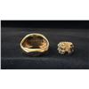 Image 3 : APPROX 18K LADIES RING SET WITH DIAMOND (.1CT, 15.8G)