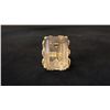 Image 1 : APPROX 14K LADIES RING SET WITH SMOKY QUARTZ (17.8G)