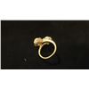 Image 3 : APPROX 14K LADIES RING SET WITH PEARLS (7.2G)