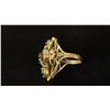 Image 2 : APPROX 14K LADIES RING SET WITH GARNETS (8.4G)