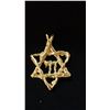 Image 1 : APPROX 14K STAR OF DAVID PENDANT (5.7G)