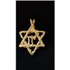Image 2 : APPROX 14K STAR OF DAVID PENDANT (5.7G)